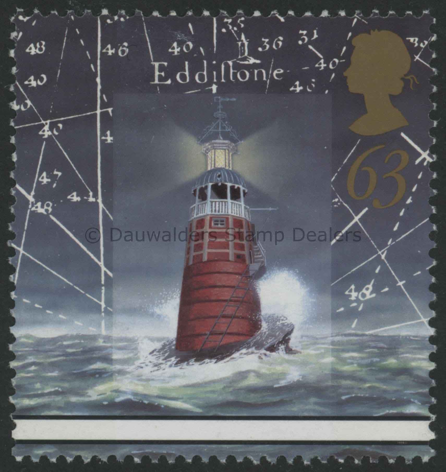 SG2038 63p Eddystone 1998 Lighthouses