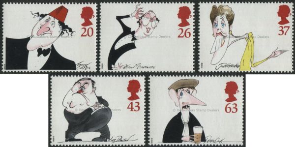 SG2041-2045 Set of 5 1998 Comedians