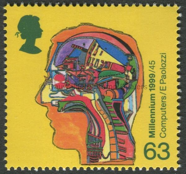 SG2072a 63p (p13x14) (from PSB) 1999 Millennium-Inventor's Tale