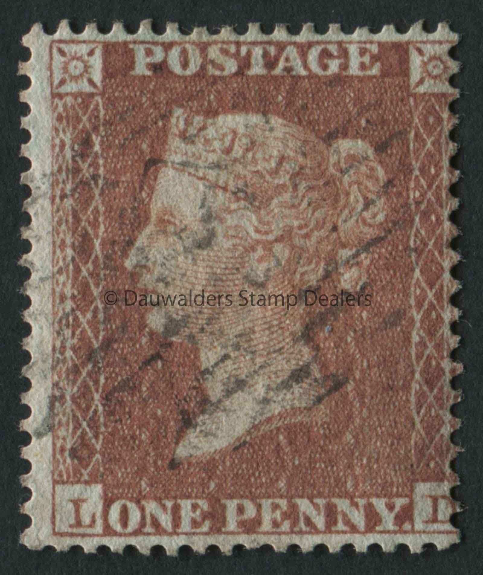 SG21 1d Red Brown Die II