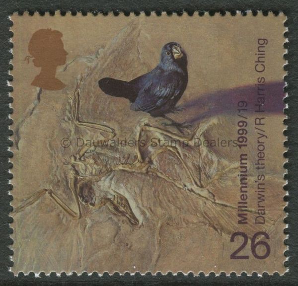 SG2103b 26p Darwin's Theory (p14x14) (ex PSB) 1999 Millennium - Scientist's Tale