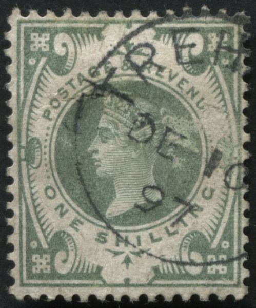 SG211 1/- 1897 VF/U