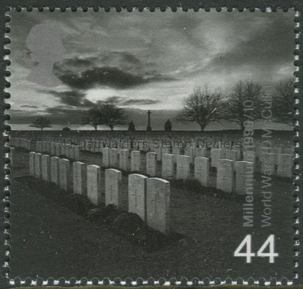 SG2113 44p War Graves 1999 Millennium - Soldier's Tale