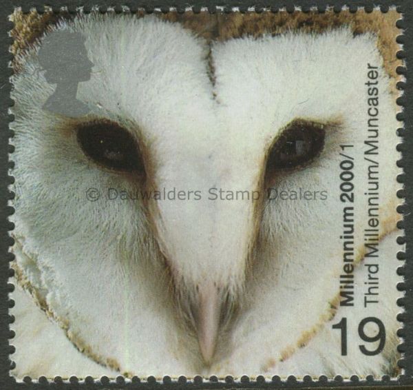 SG2125 19p Barn Owl 2000 Millennium Above and Beyond