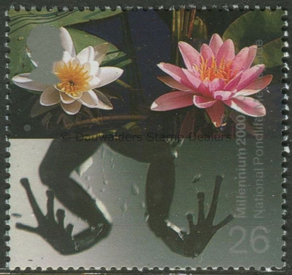 SG2135 26p National Pondlife 2000 Millennium Water and Coast