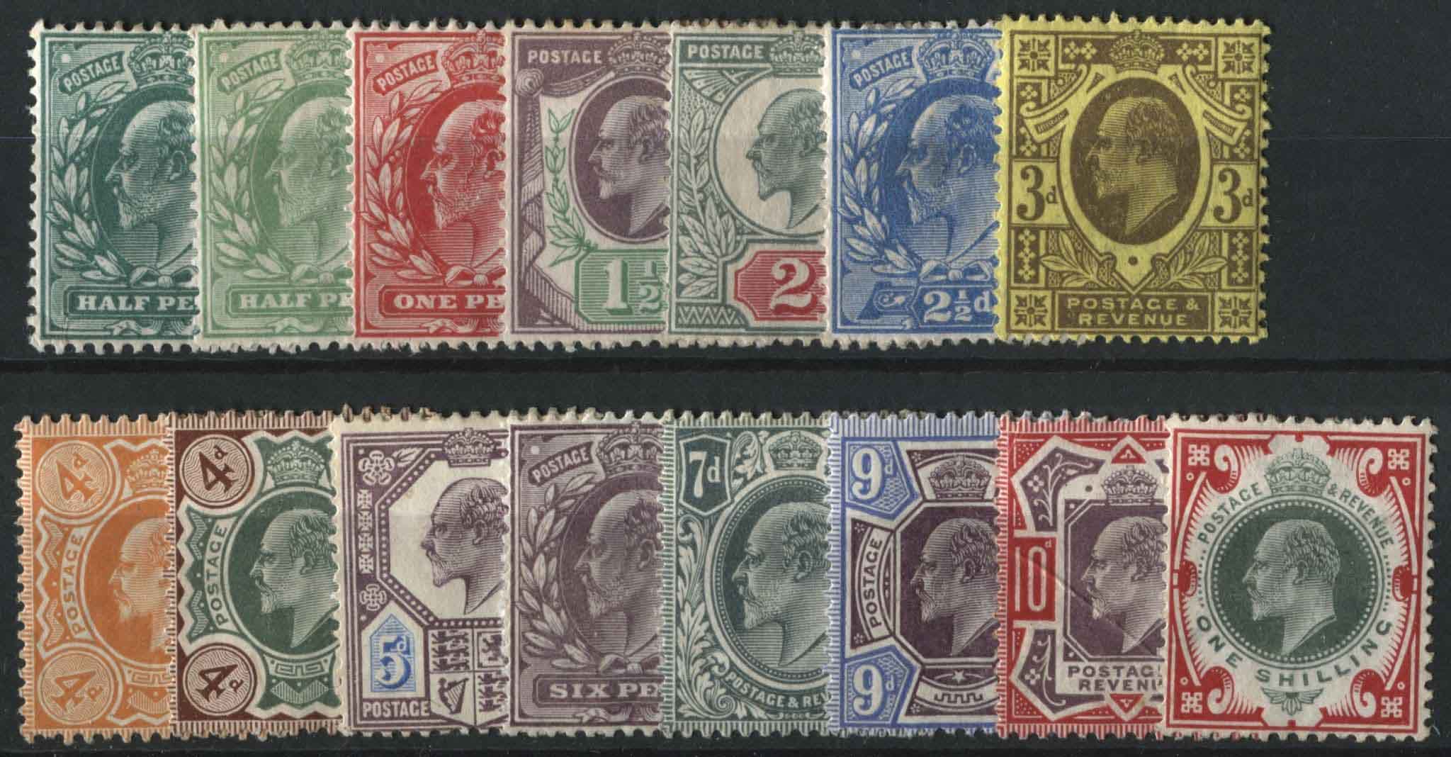 SG218-314 d-1/- (15) fair to fine mint