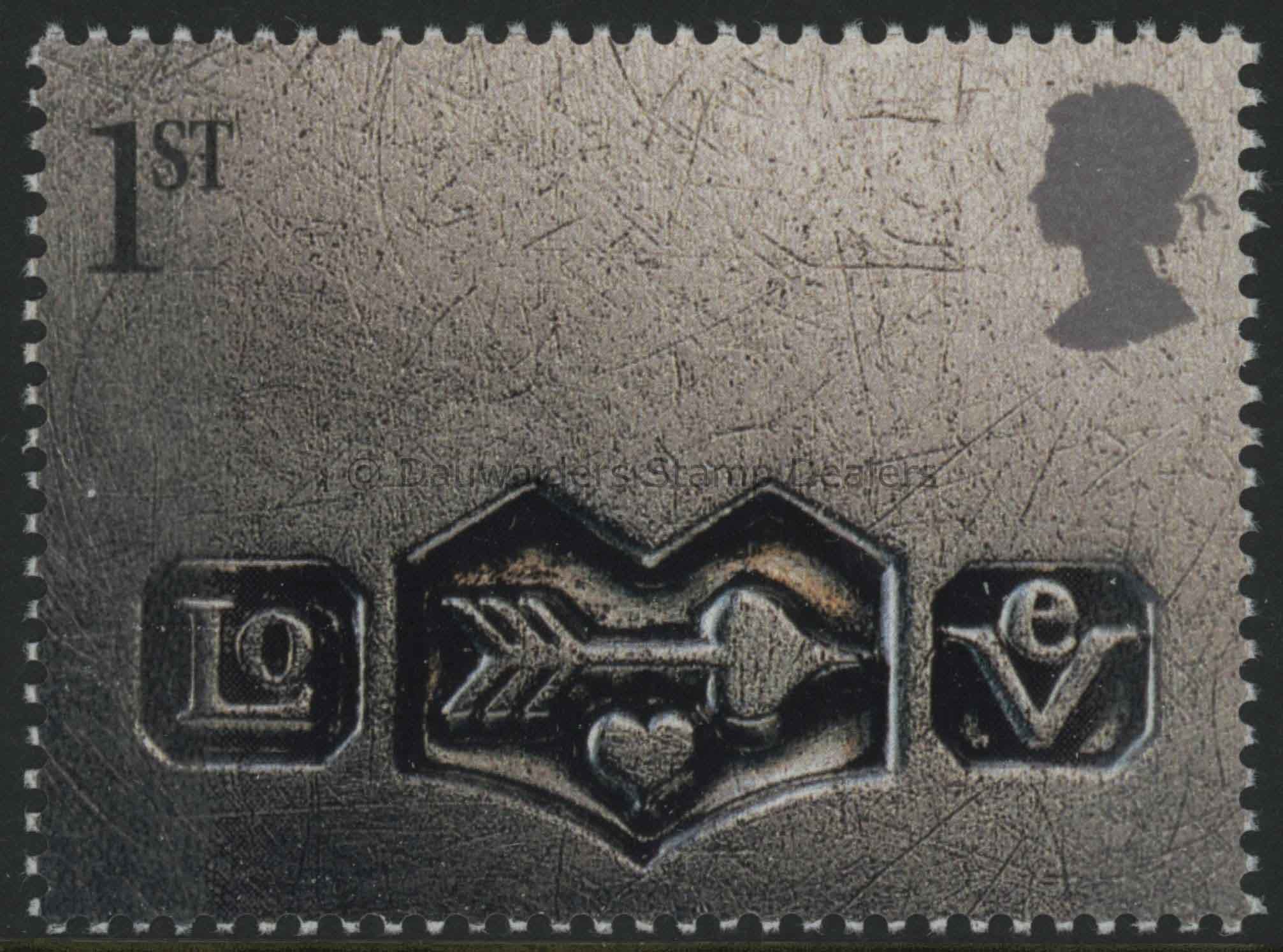 SG2182 1st Love 2001 Occasions Stamps