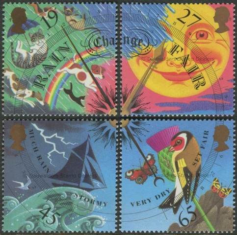 SG2197-2200 Set of 4 2001 The Weather