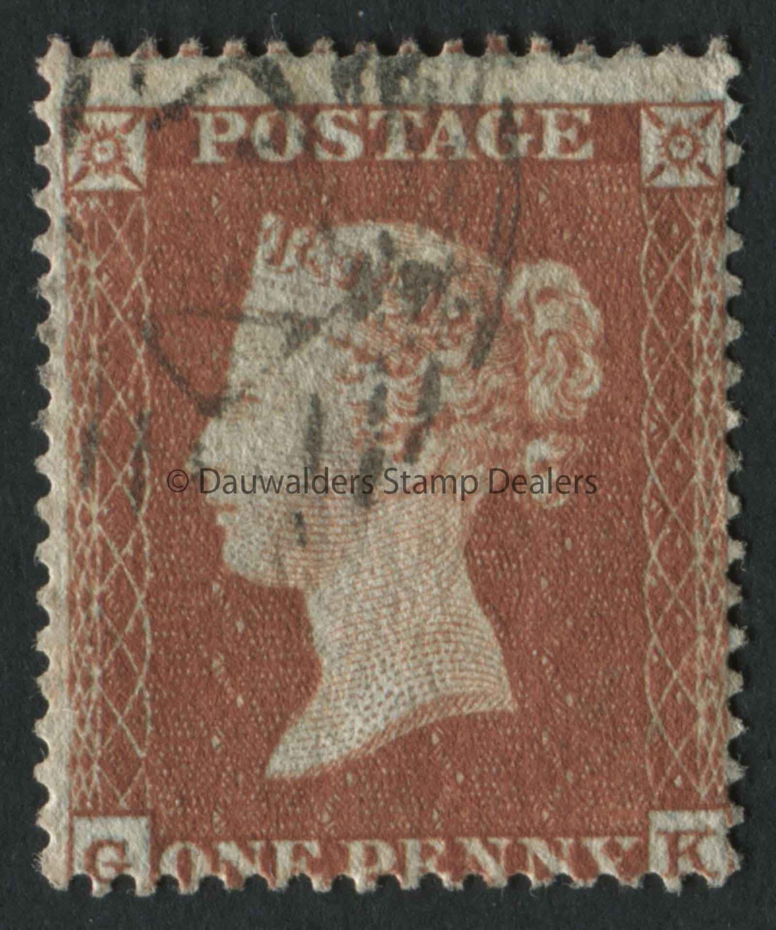 SG22 1d Red Brown Die I