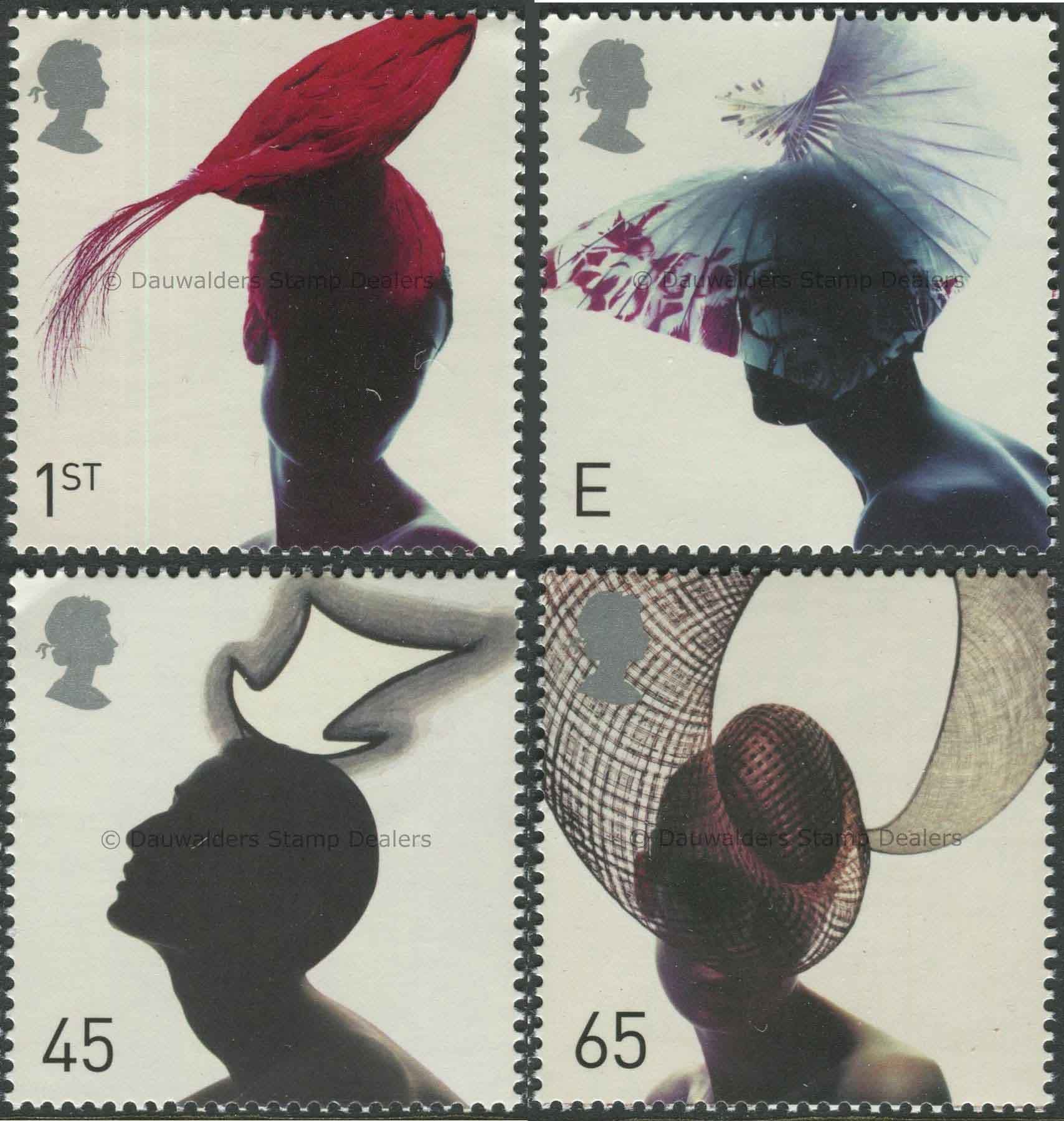 SG2216-2219 Set of 4 2001 Fashion Hats