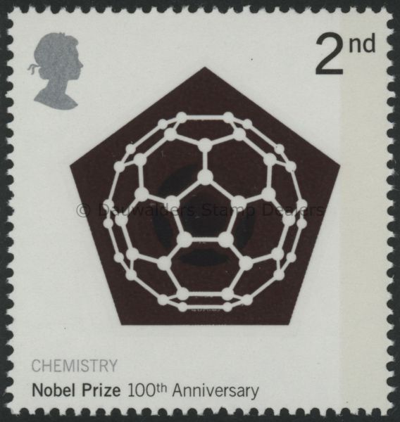 SG2232 2nd Carbon 60 Molecule 2001 Nobel Prizes