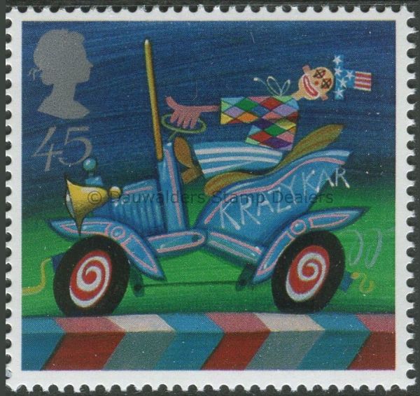 SG2278 45p Krazy Kar 2002 Circus Europa