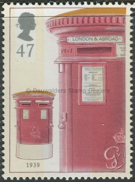 SG2319 47p 1939 Box 2002 Pillar to Post