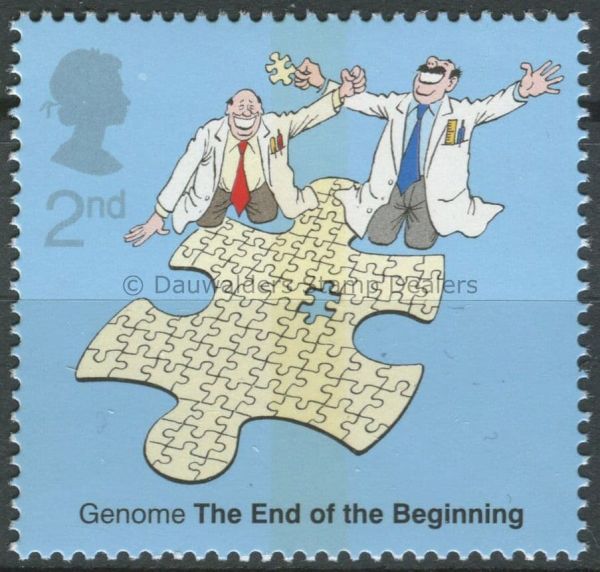 SG2343 2nd Genome Jigsaw 2003 Discovery of DNA