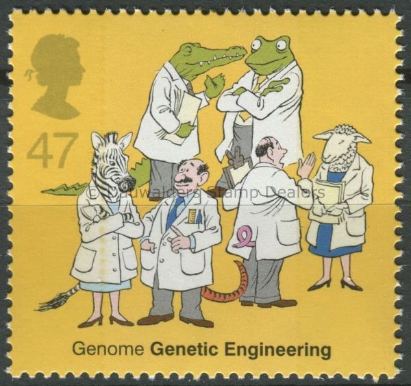 SG2346 47p Animal Scientist 2003 Discovery of DNA