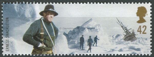 SG2363 42p Ernest Shackleton 2003 Extreme Endeavours