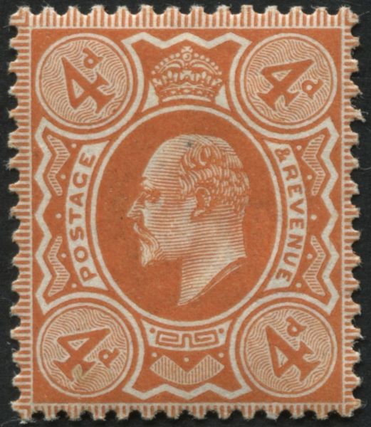 SG238 4d Brown Orange U/M