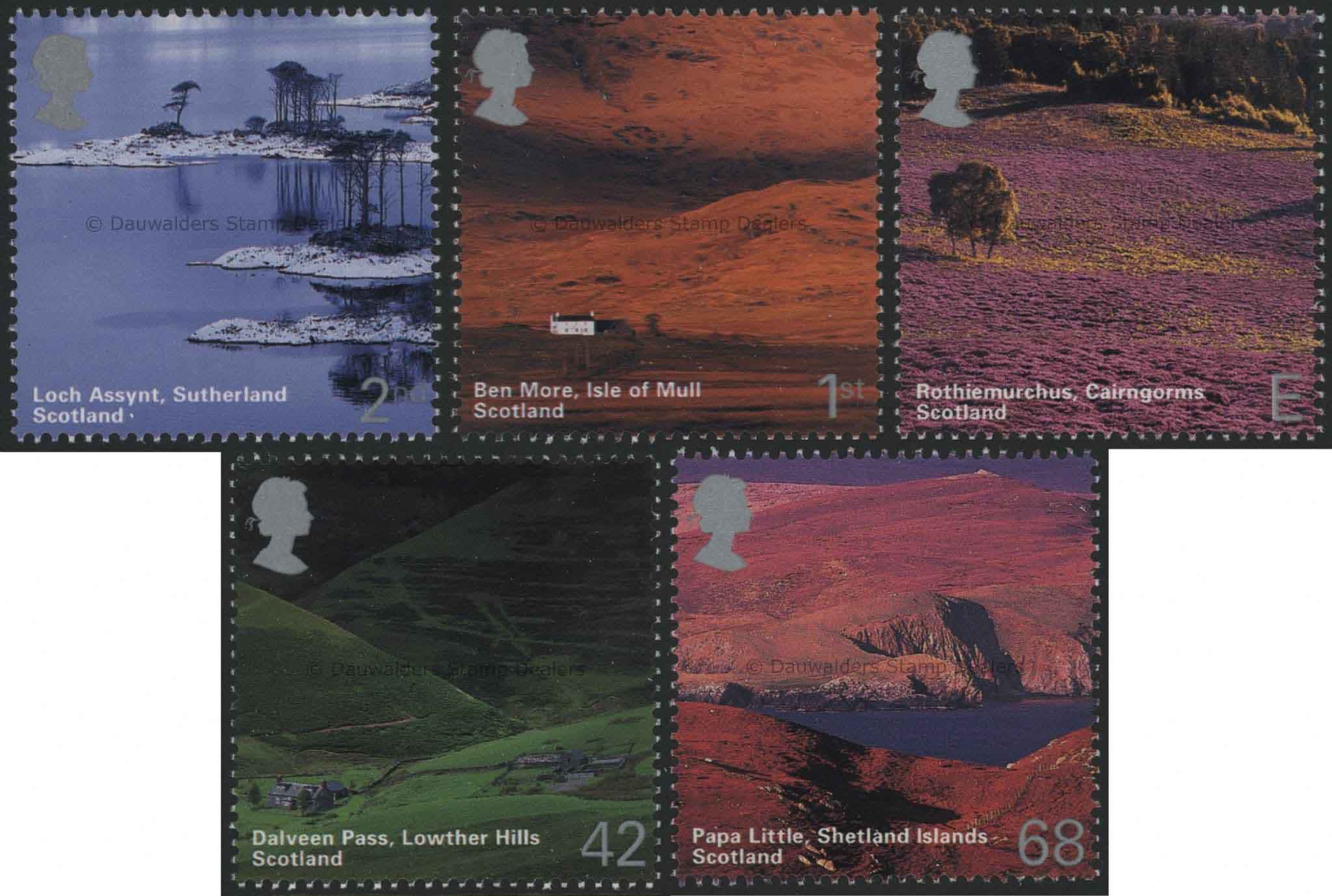 SG2385-2390 Set of 6 2003 Scotland