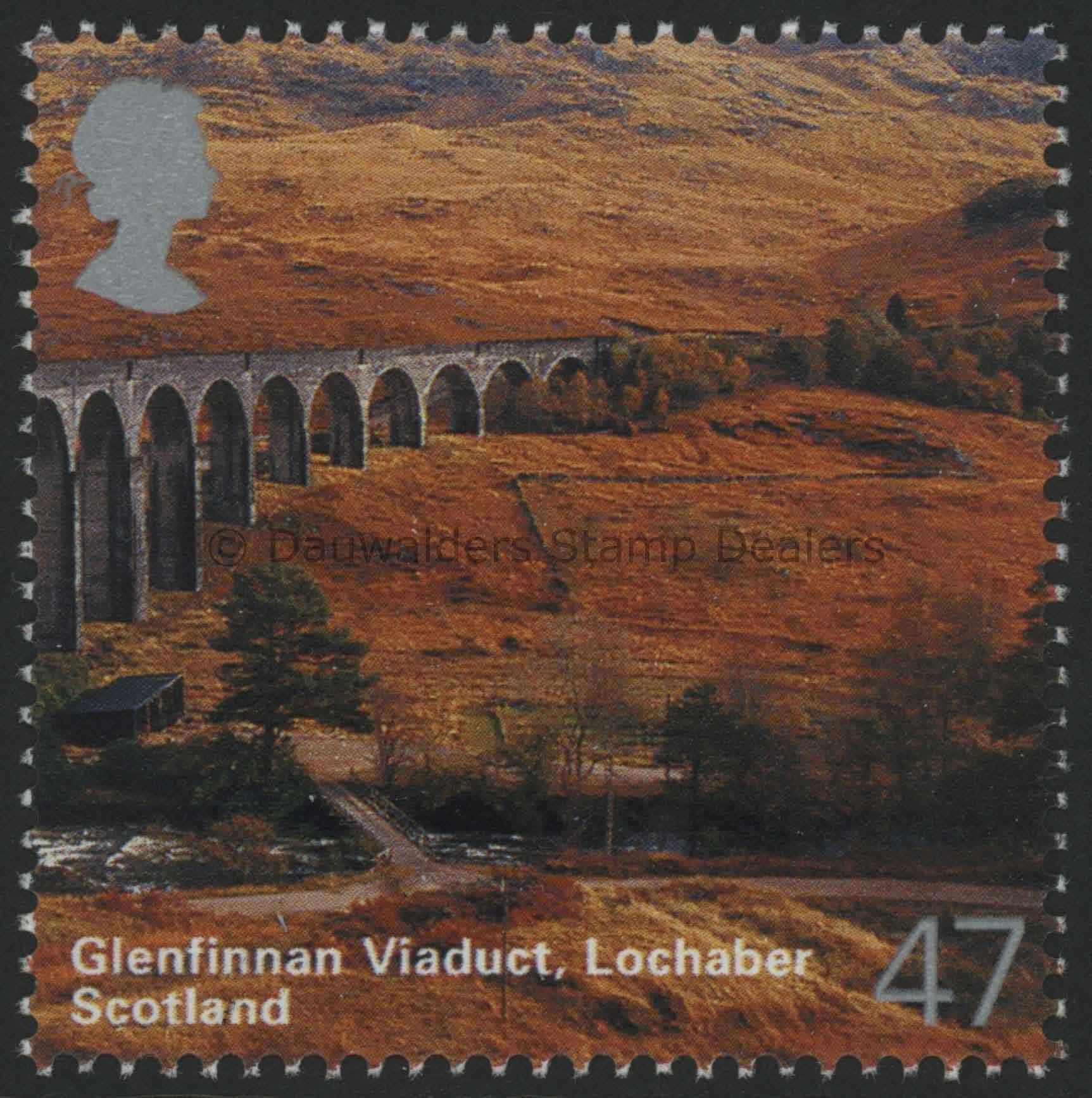 SG2389 47p Glenfinnan Viaduct 2003 Scotland