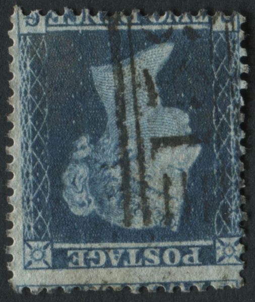 SG23wi Spec F2C 2d Blue GG watermark inverted, fine used