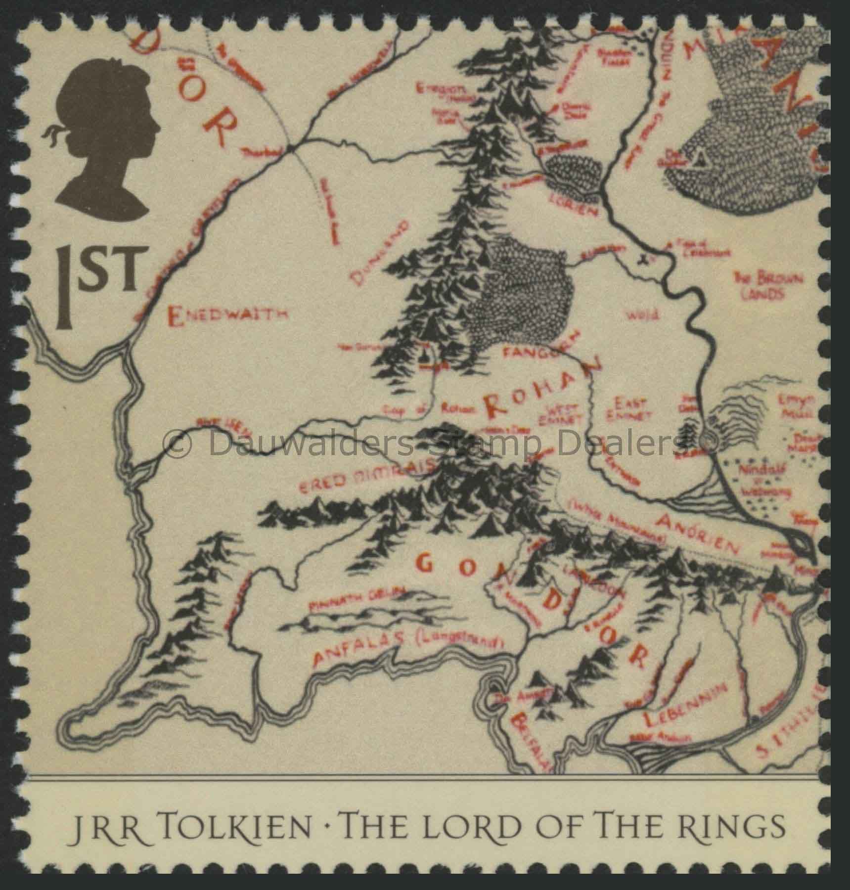 SG2429 1st Middle Earth 2004 J R Tolkien