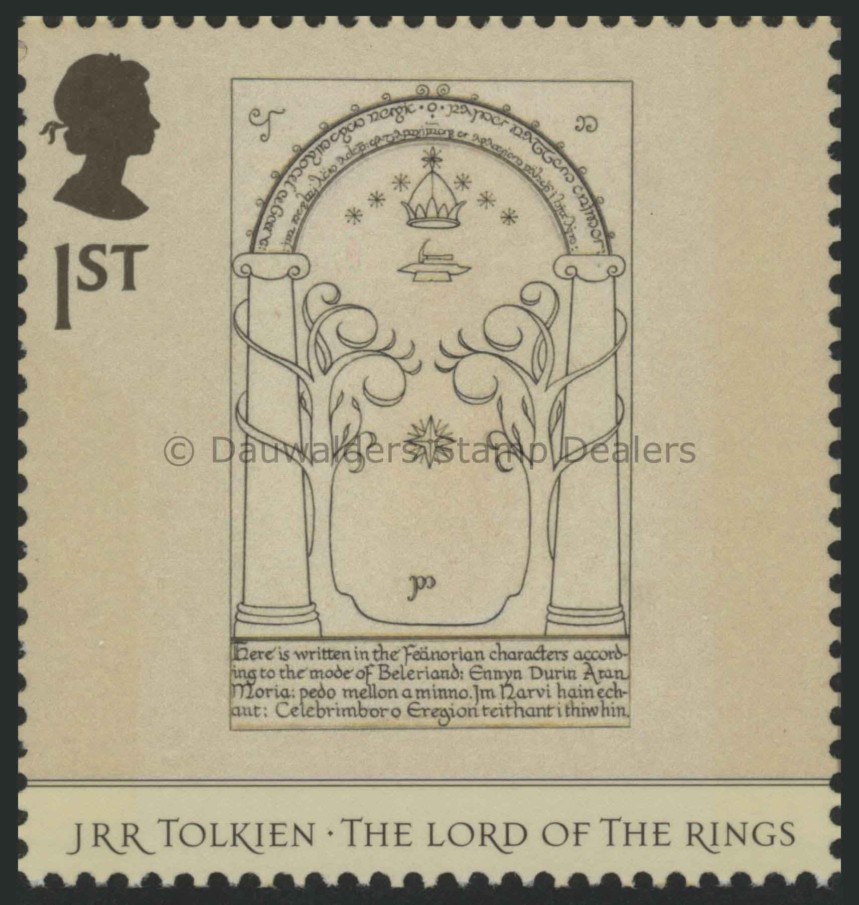 SG2435 1st Doors of Durin 2004 J R Tolkien