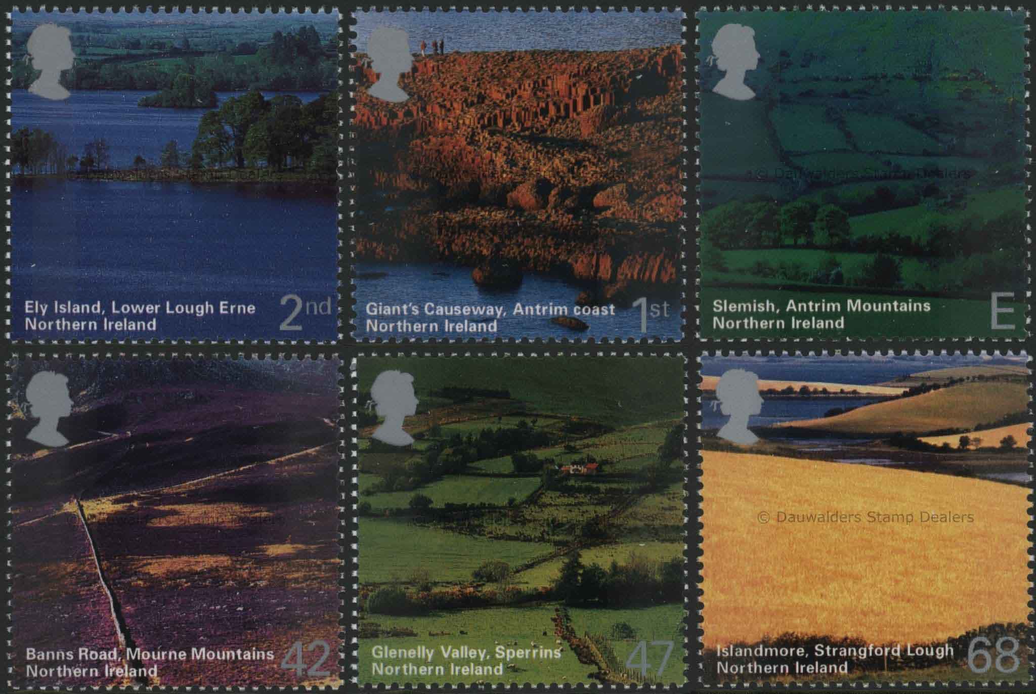 SG2439-2444 Set of 6 2004 Northern Ireland