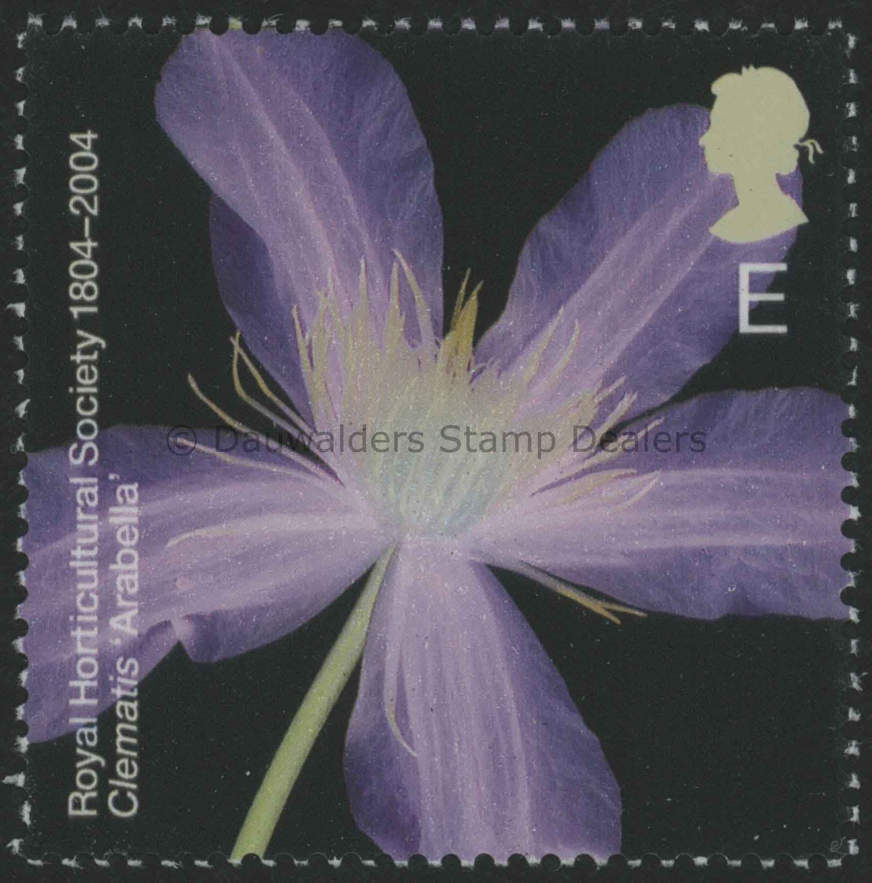 SG2458 E Clematis 2004 Bicentenary of RHS