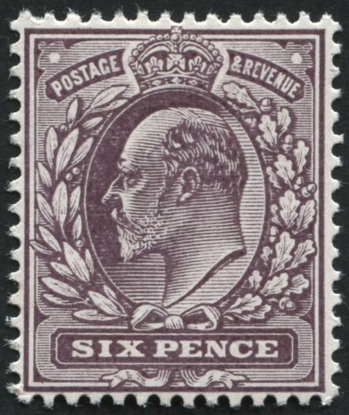 SG246 6d Slate Purple, U/M