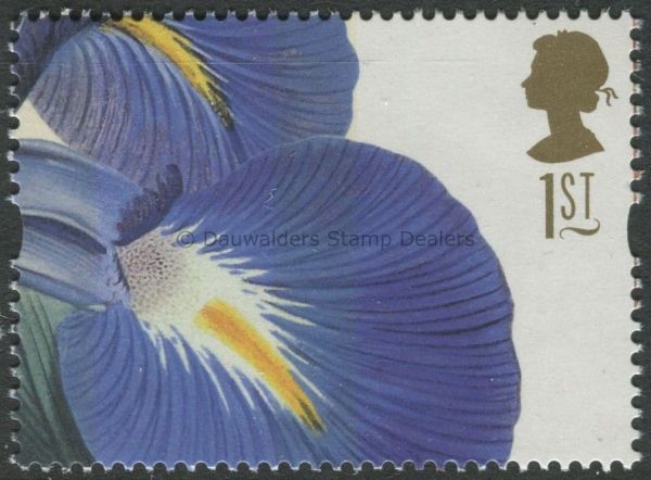 SG2465 1st Iris Latifolia perf 15x14 2004 Bicentenary of the RHS