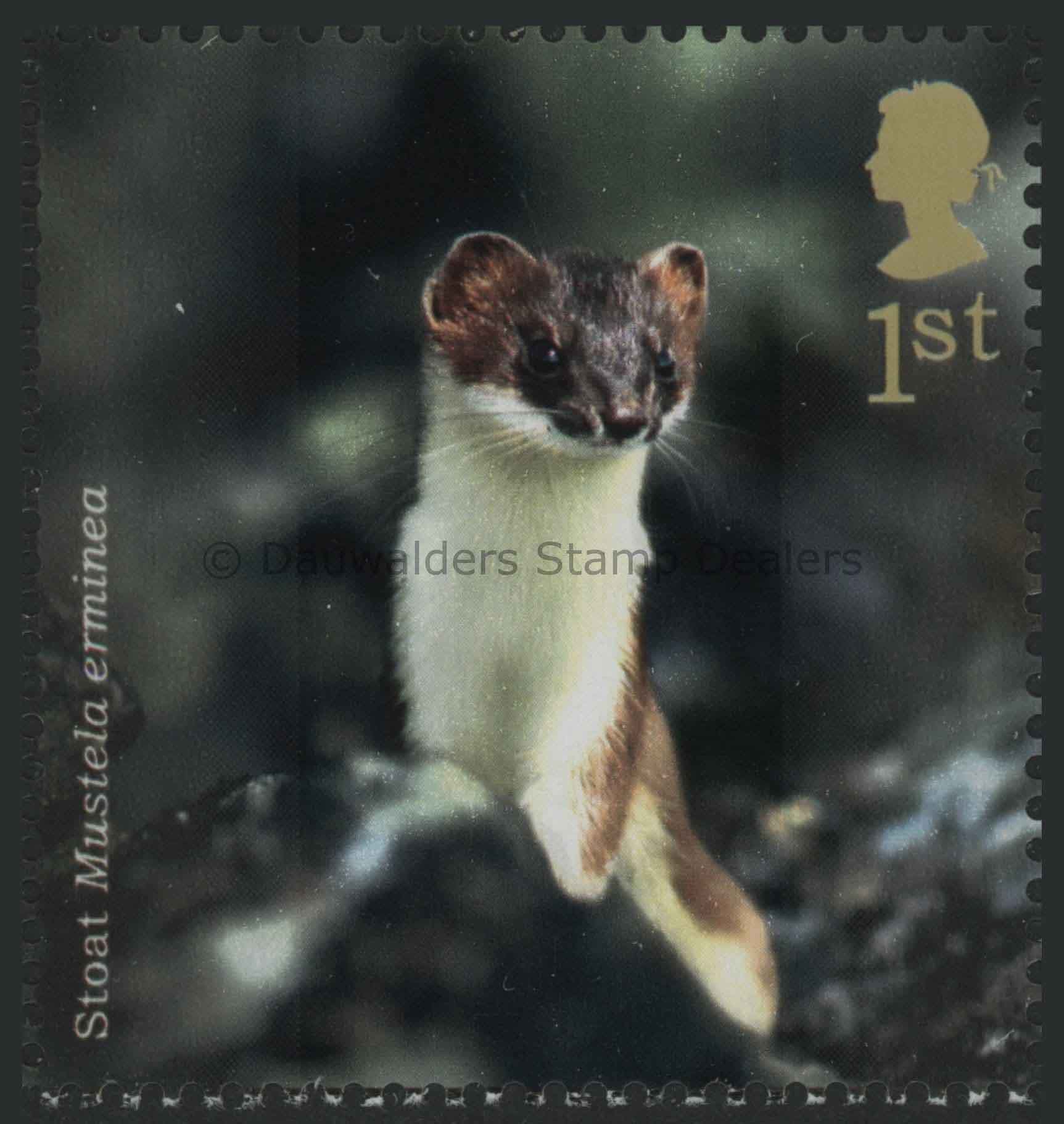 SG2485 1st Stoat 2004 Woodland Animals