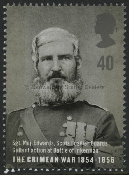 SG2491 40p Sgt Maj Edwards 2004 Crimean War