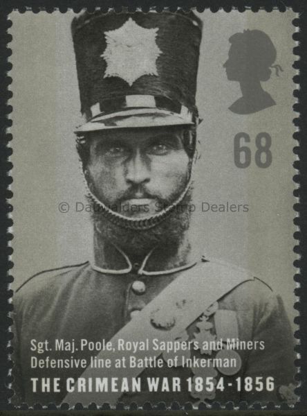 SG2493 68p Sgt Maj Poole 2004 Crimean War