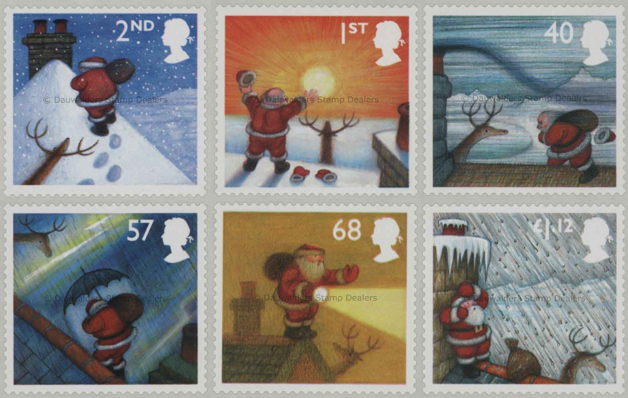 SG2495-2500 Set of 6 2004 Christmas