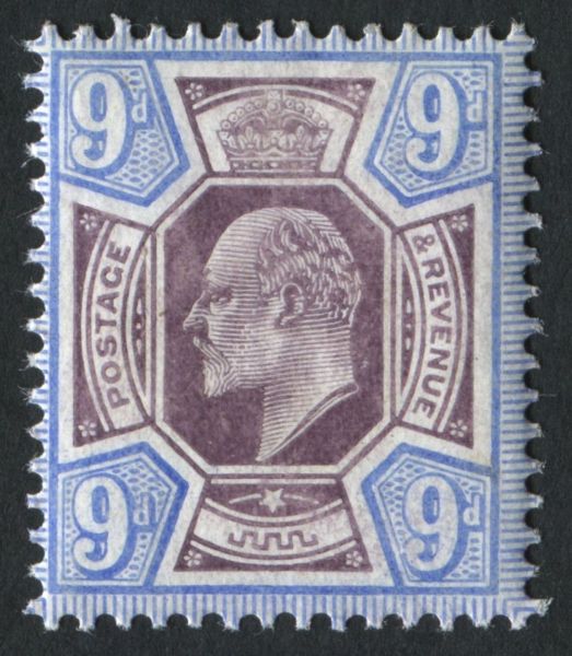 SG250a 9d dull purple and ultramarine unmounted mint