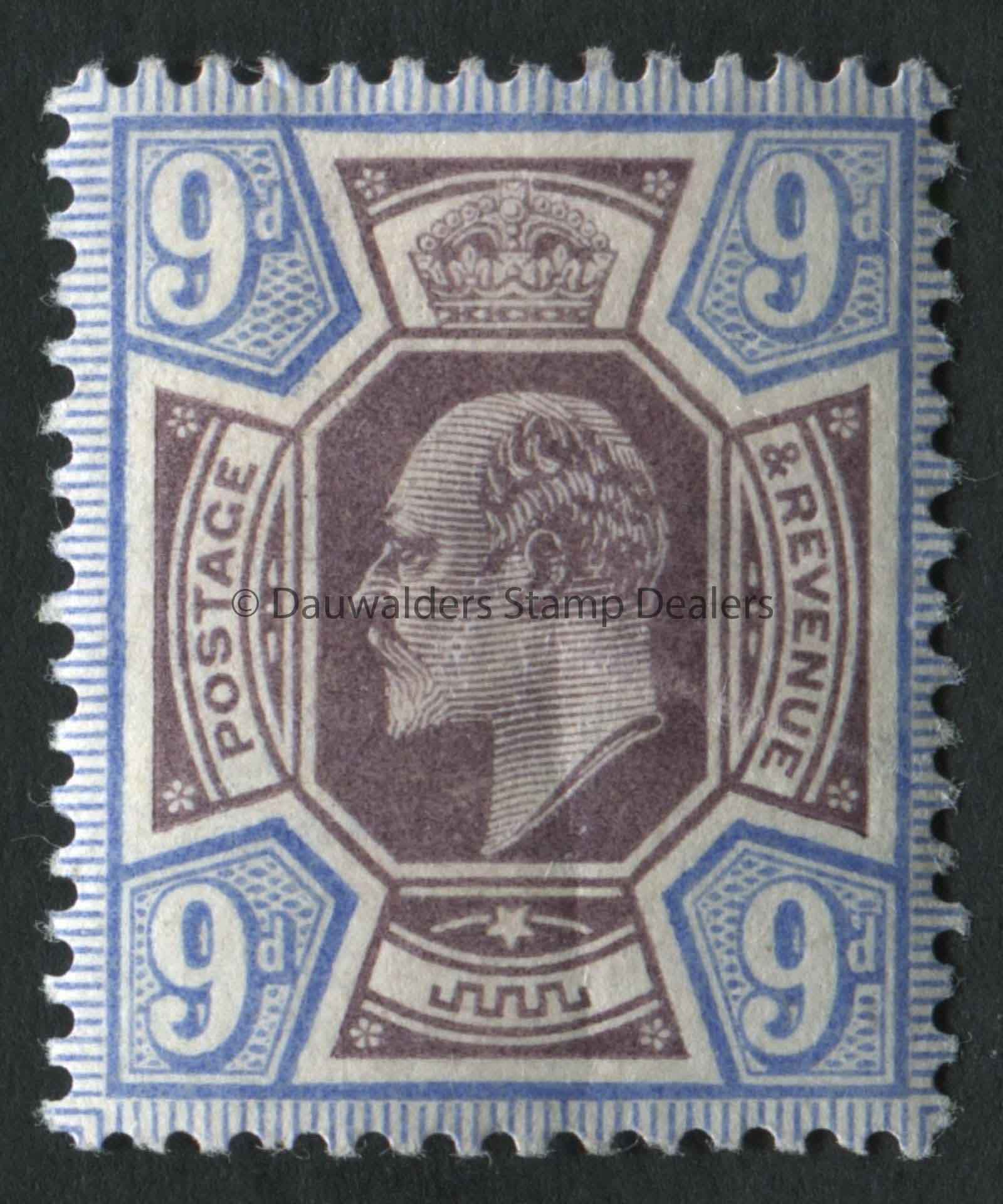 SG251 9d Slate Purple/Ultramarine