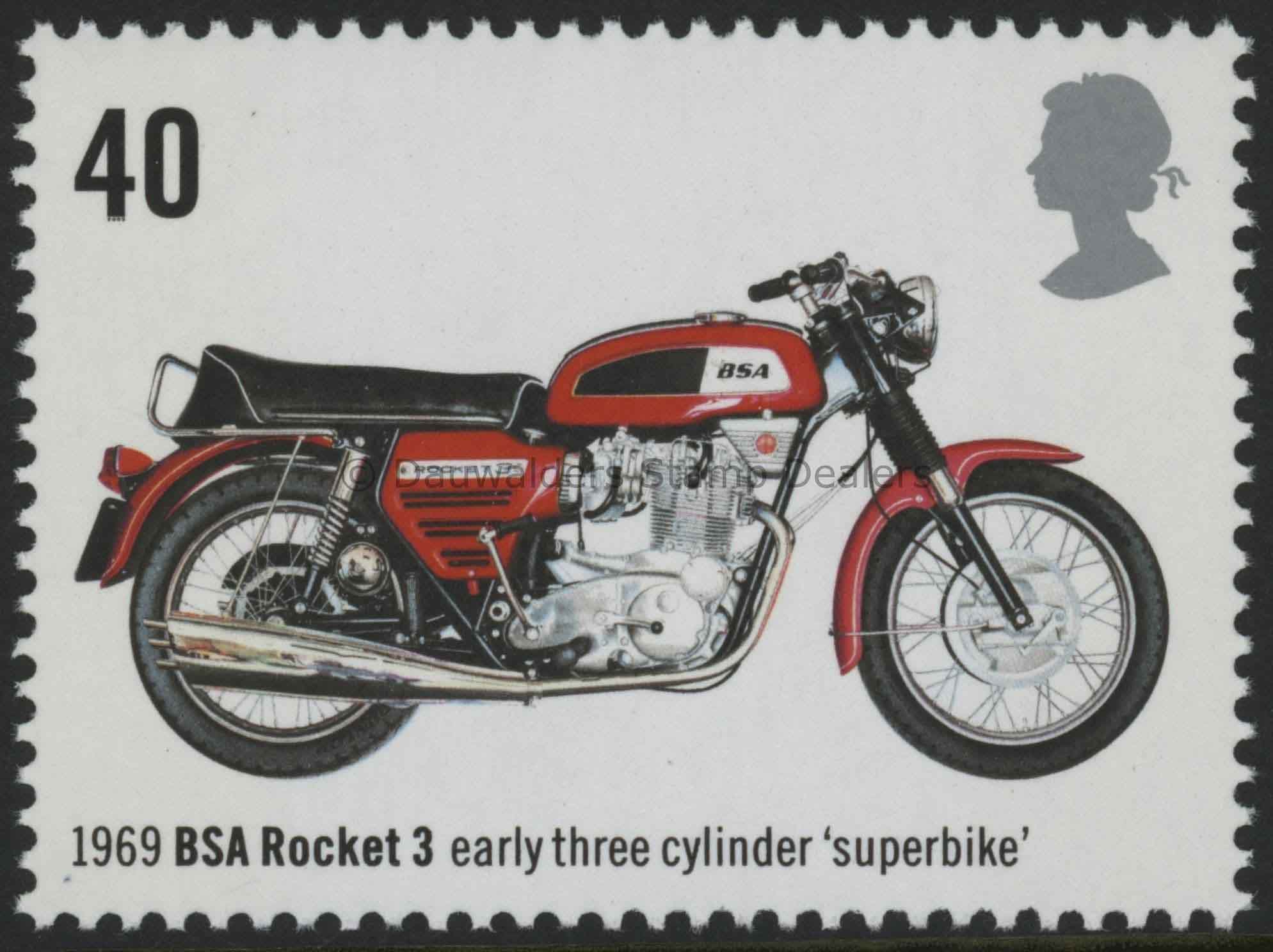 SG2549 40p BSA 2005 Motorcycle