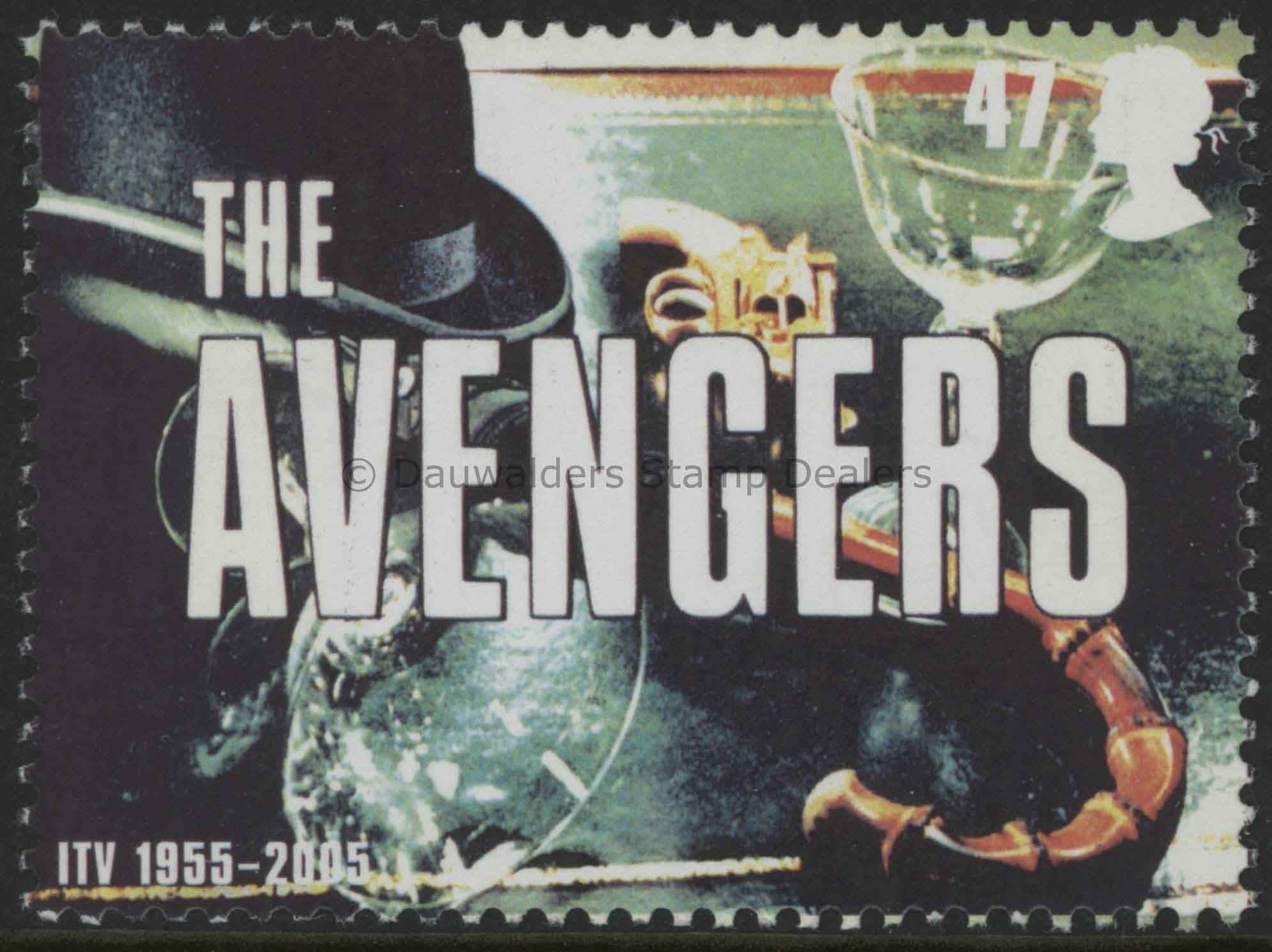 SG2564 47p The Avengers 2005 ITV Programmes