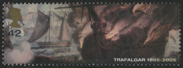 SG2576 42p Enterpreante/Achille 2005 Battle of Trafalgar