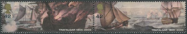 SG2576a/2577a Pair 2005 Battle of Trafalgar