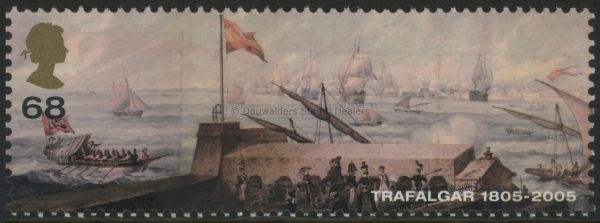 SG2579 68p Franco/Spanish 2005 Battle of Trafalgar