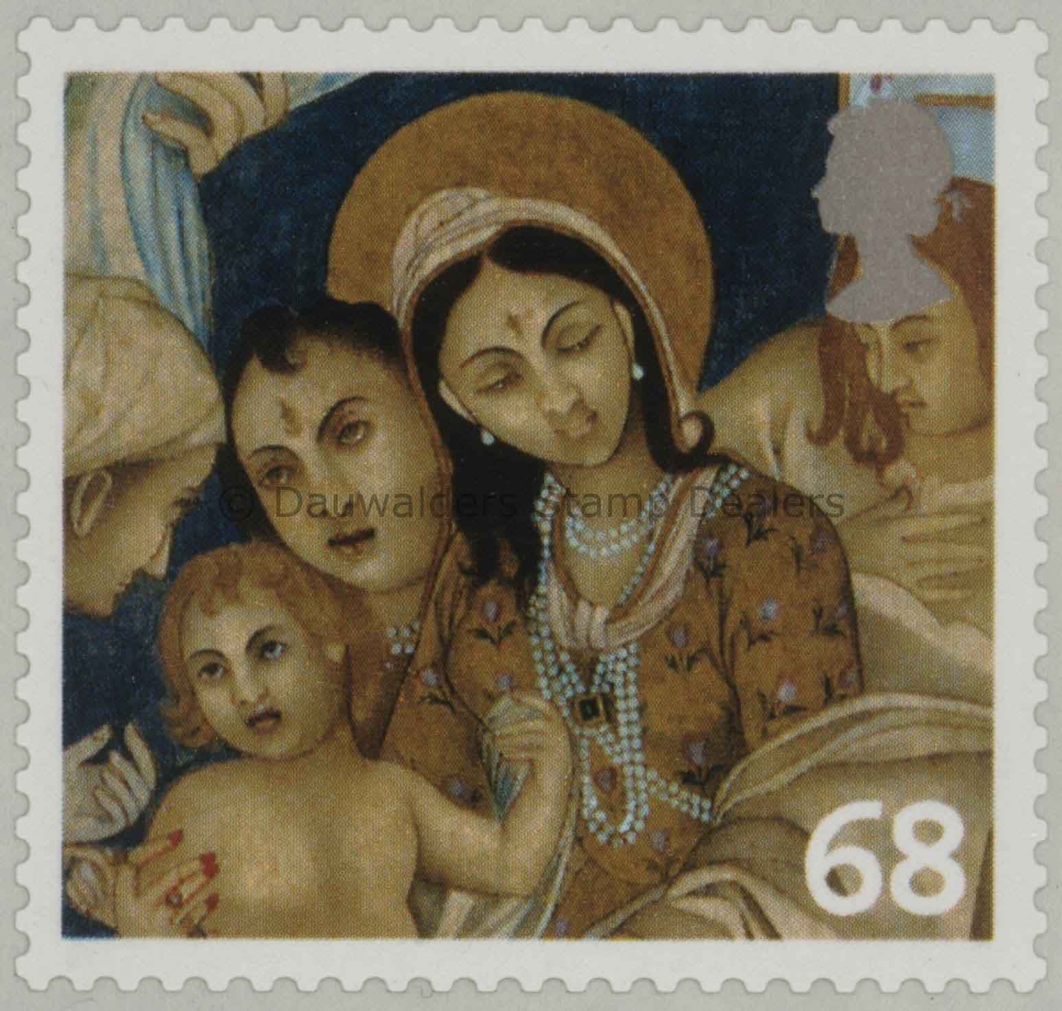 SG2586 68p Madonna and Infant 2005 Madonna and Child