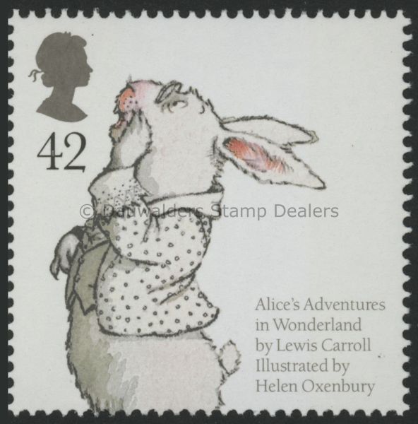 SG2594 42p Alice in Wonderland 2006 Animal Tales