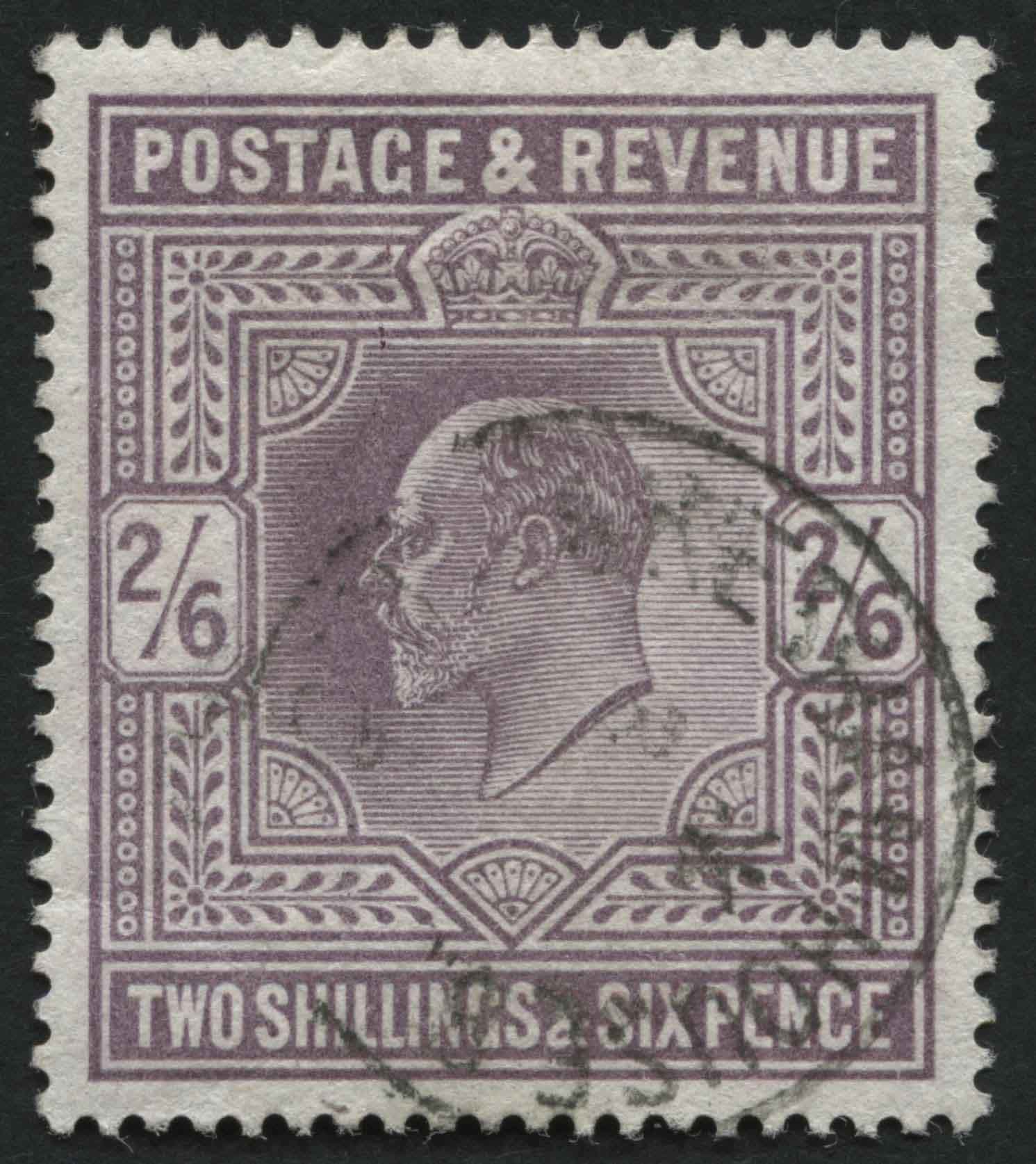 SG260 2/6d Lilac, well centred super colour, ring cancel