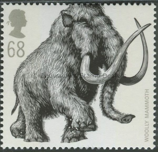 SG2618 68p, Woolly Mammoth 2006 Ice Age Animals