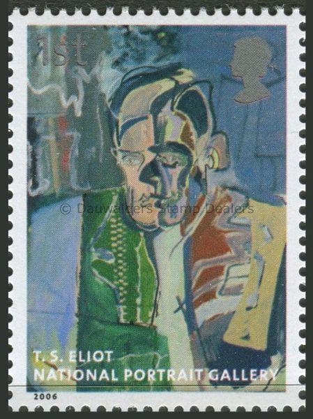 SG2642 1st T S Eliot 2006 National Portrait Gallery