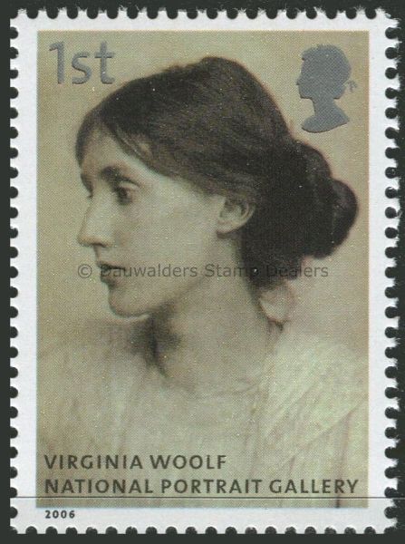 SG2644 1st Virginia Woolf 2006 National Portrait Gallery