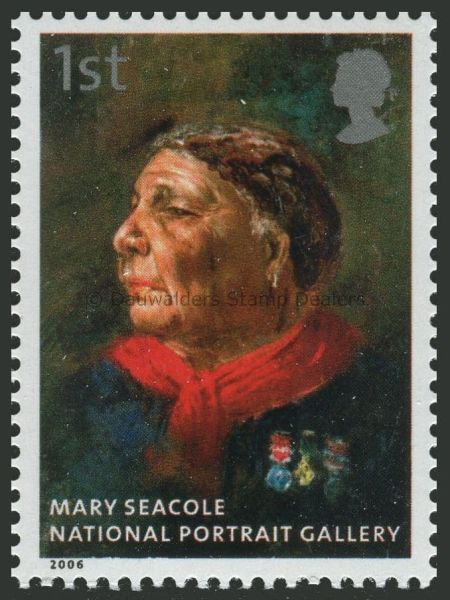 SG2646 1st Mary Seacole 2006 National Portrait Gallery