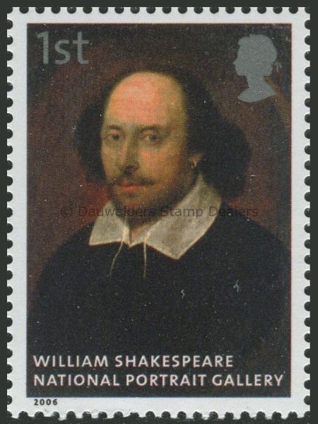 SG2647 1st Shakespeare 2006 National Portrait Gallery