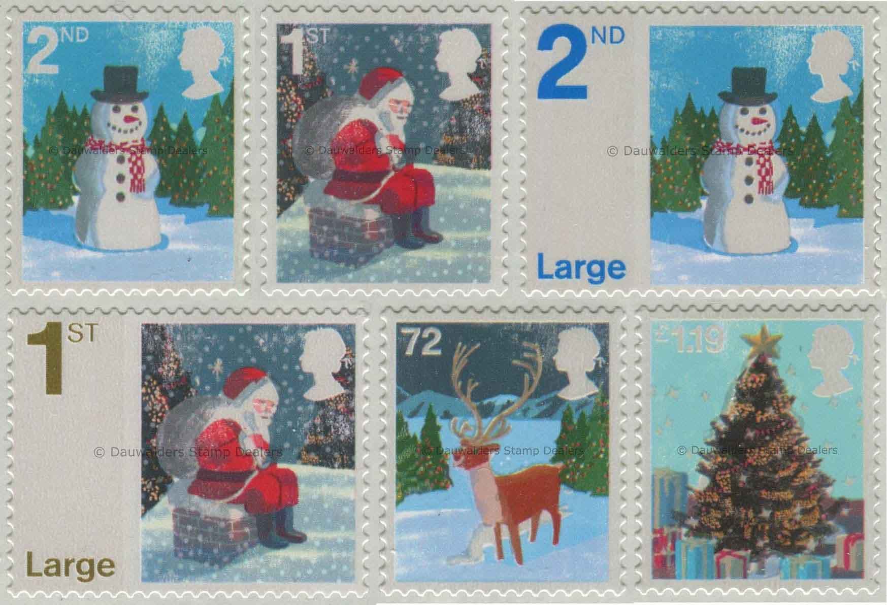 SG2678-2683 Set of 6 2006 Christmas